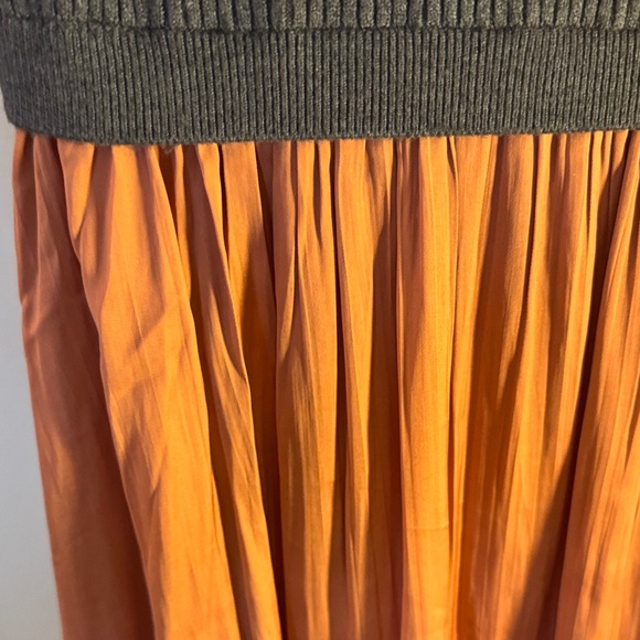 Anthropologie gray and Orange Knit Dress - Picture 3 of 3